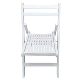 Set of 4 Foldable Wooden Special Event Chairs