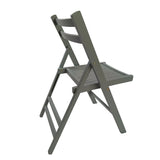 Set of 4 Foldable Wooden Special Event Chairs