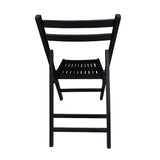 Set of 4 Foldable Wooden Special Event Chairs