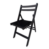 Set of 4 Foldable Wooden Special Event Chairs
