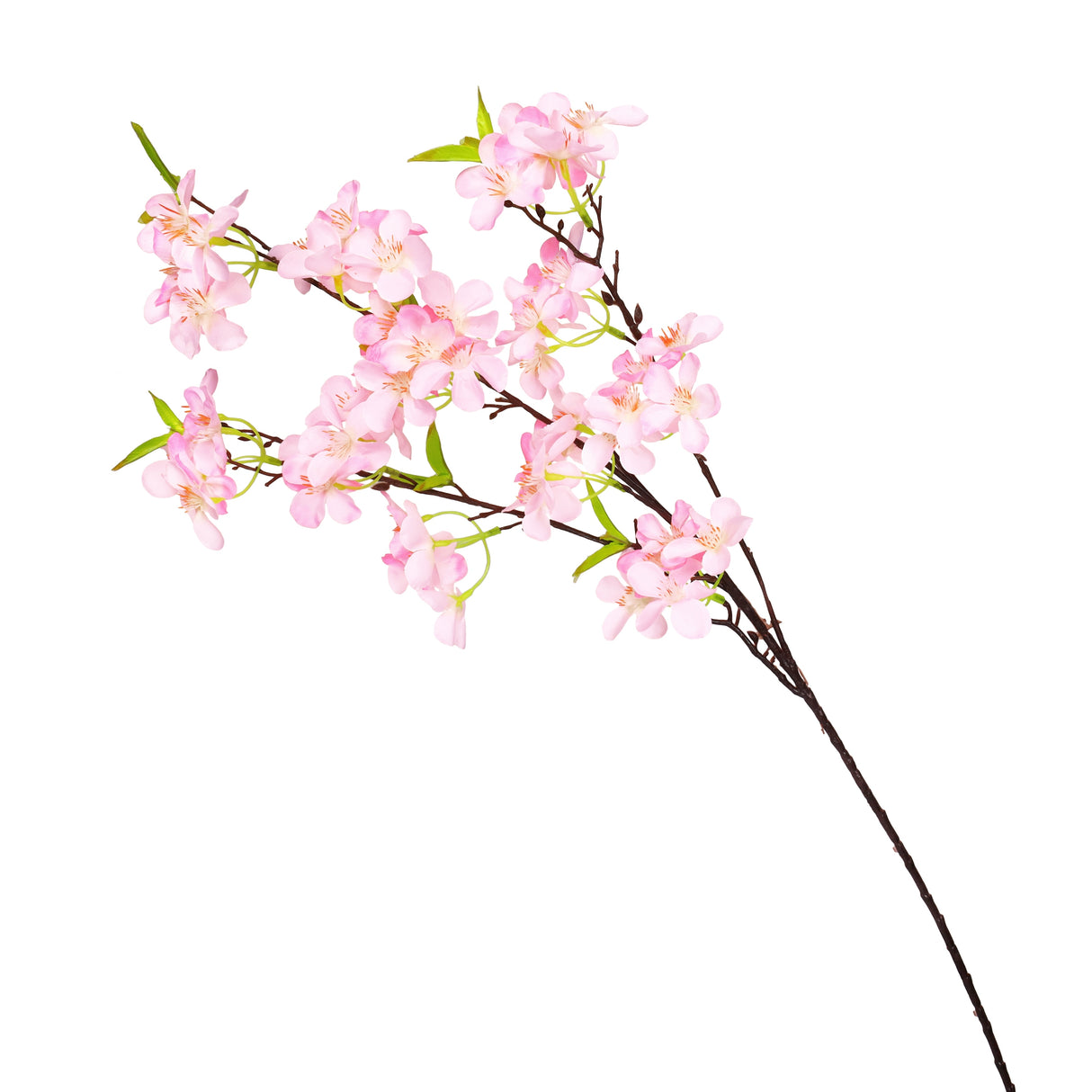 Set of 4 Light Pink Artificial Apple Blossom Flower Stem Spray 34in - 34" L x 12" W x 4" DP