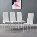 Nestfair Modern Minimalist Dining Chair Home Conference Chair (Set of 4)