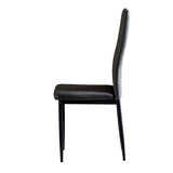 Nestfair Modern Minimalist Dining Chair Home Conference Chair (Set of 4)