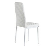 Nestfair Modern Minimalist Dining Chair Home Conference Chair (Set of 4)