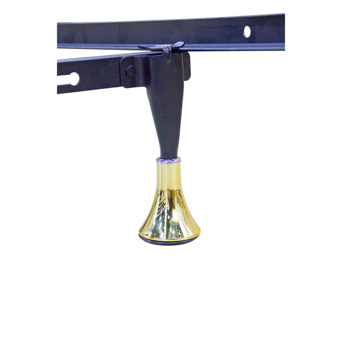 Set of 4 bedframe glides gold.