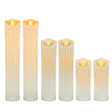 Set of 6 BO Spooky Halloween Hanging Candles - N/A