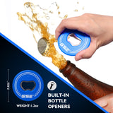 GSE™ Set of 8 Washer Toss Game Replacement Washers with Bottle Opener - Red/Blue