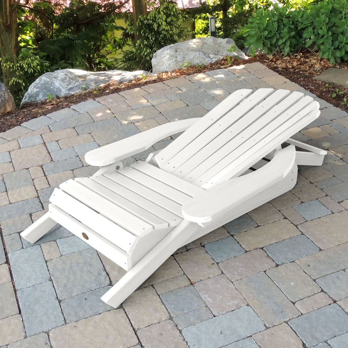 Highwood Hamilton Reclining Adirondack Chairs (Set of 2)