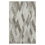Sevita Gray Modern Contemporary High-Low Textured Indoor Area Rug
