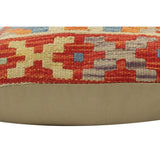 Shabby Chic Turkish Harman Hand Woven Kilim Pillow