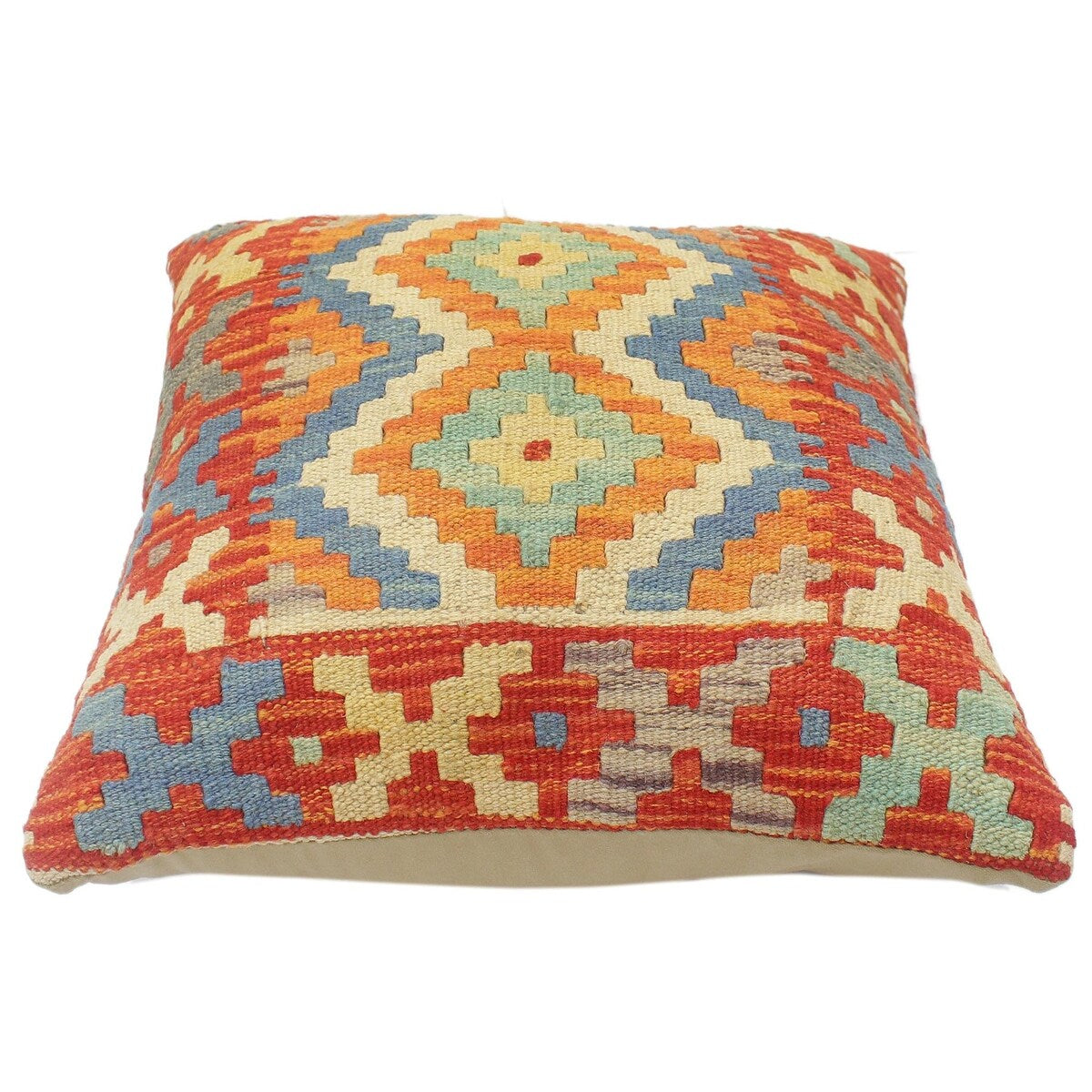 Shabby Chic Turkish Harman Hand Woven Kilim Pillow