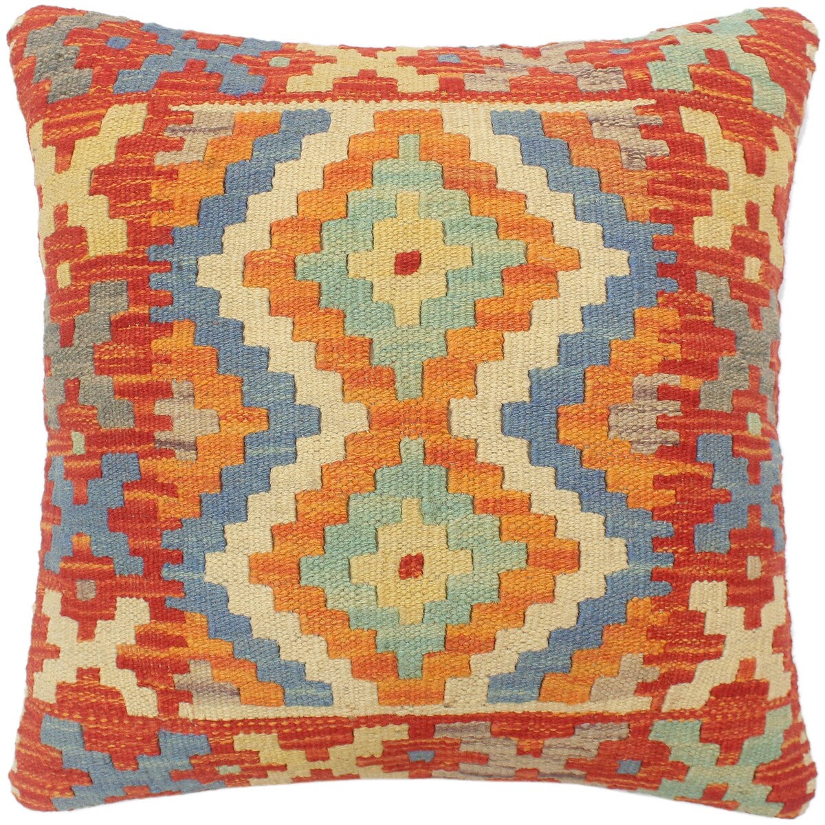 Shabby Chic Turkish Harman Hand Woven Kilim Pillow
