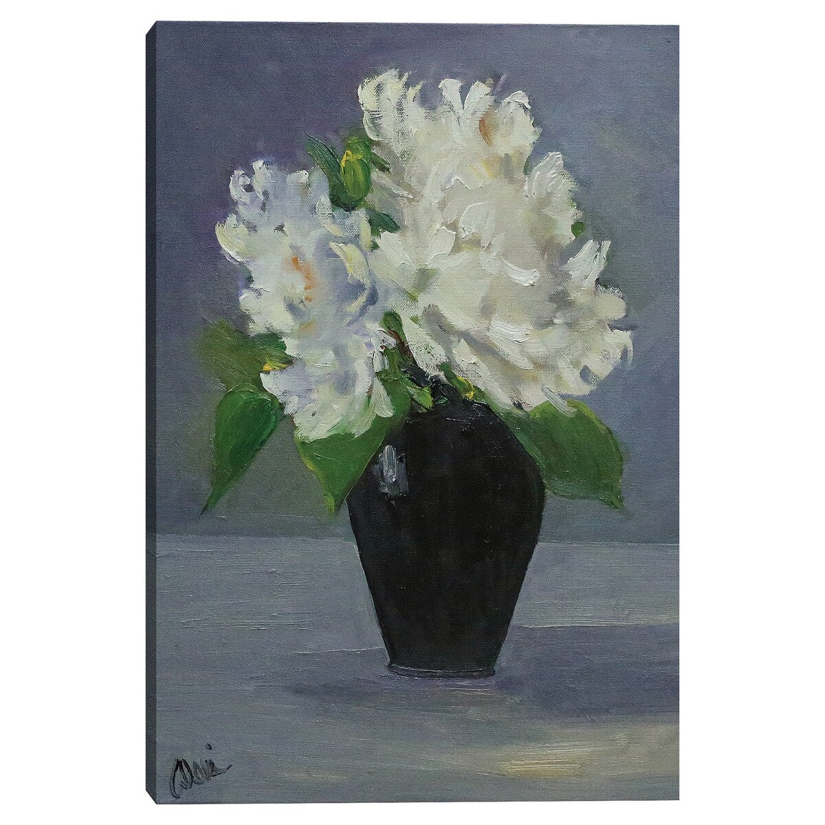 Shades of Grey by Alexi Fine Canvas Art Print