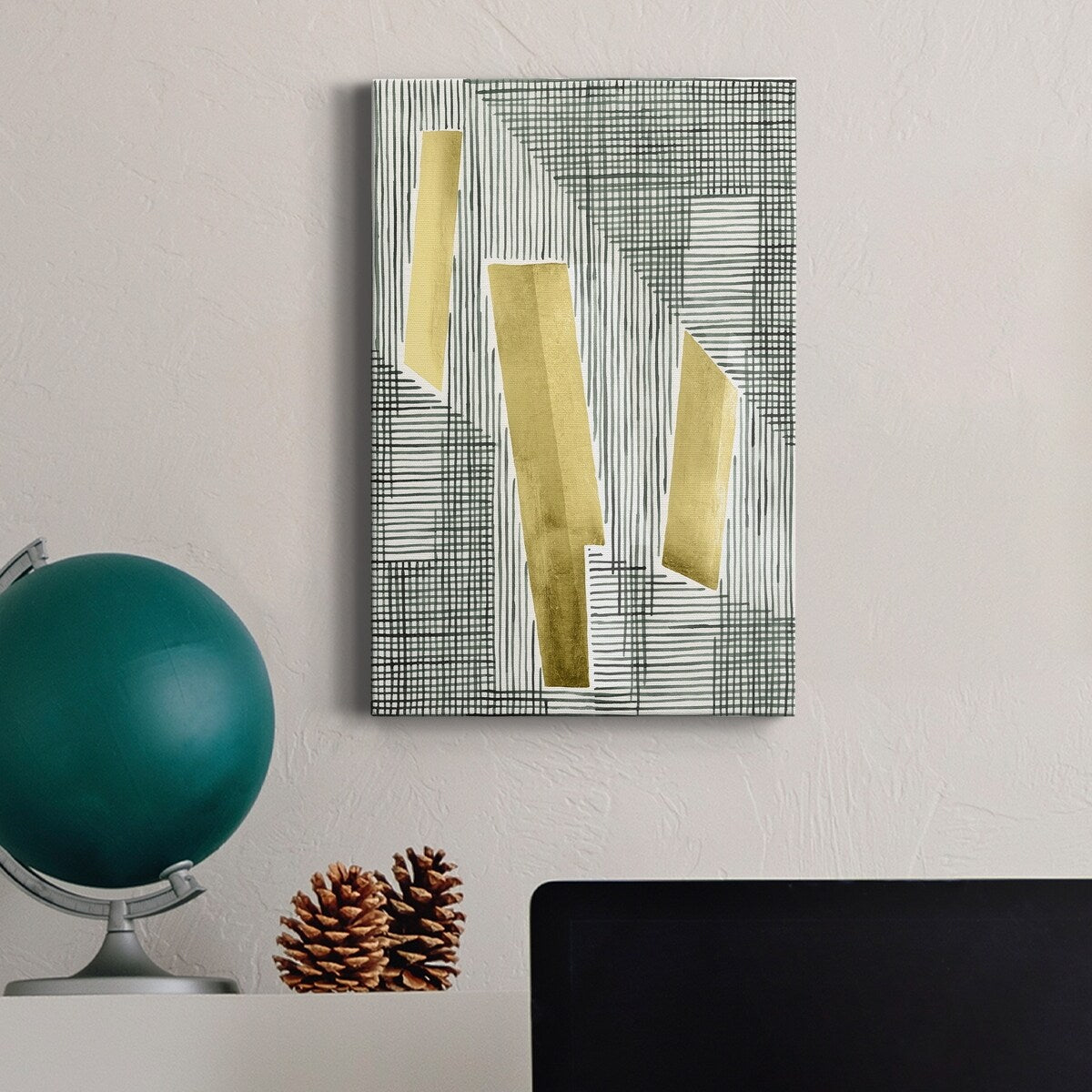 Shadow Screen II Premium Gallery Wrapped Canvas - Ready to Hang