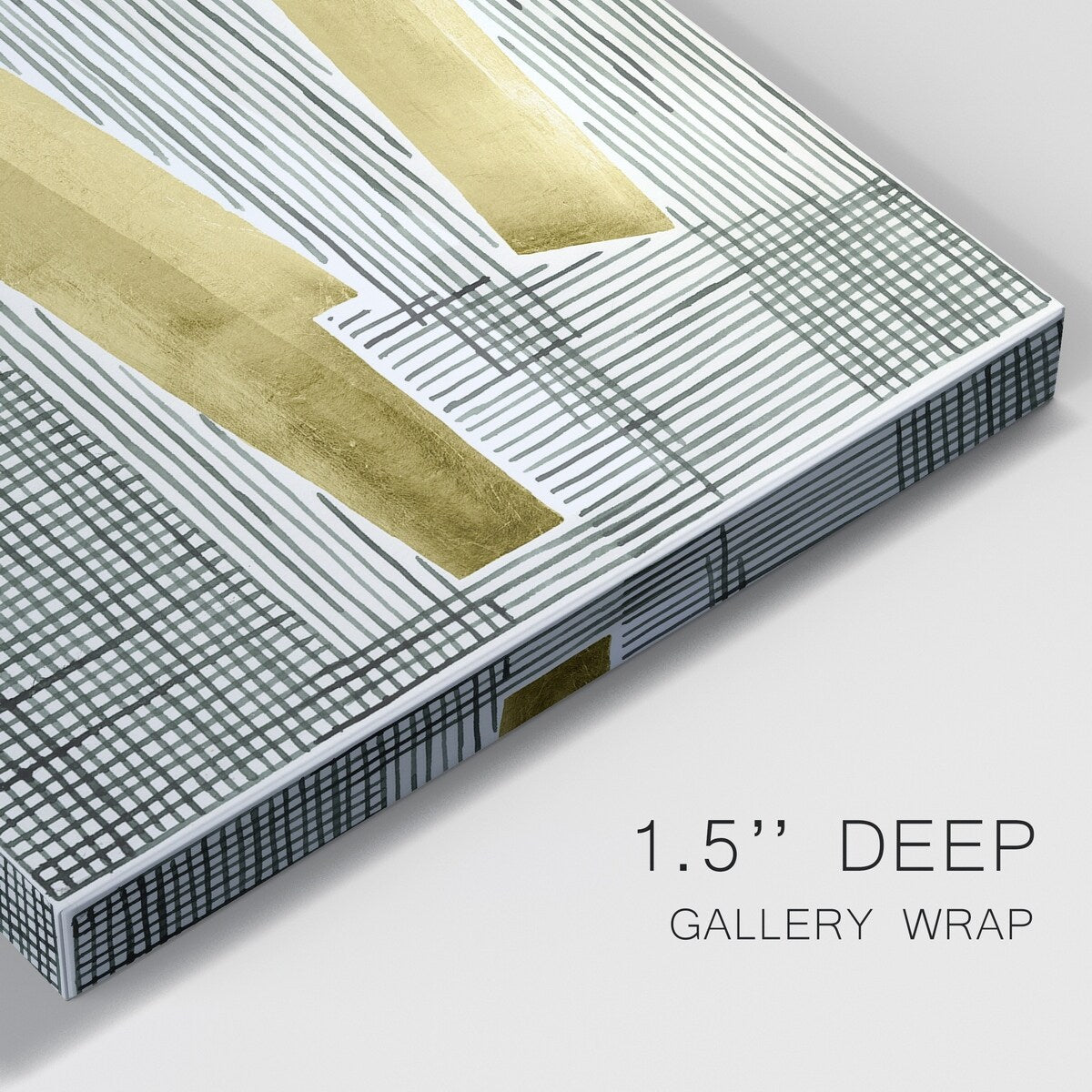Shadow Screen II Premium Gallery Wrapped Canvas - Ready to Hang