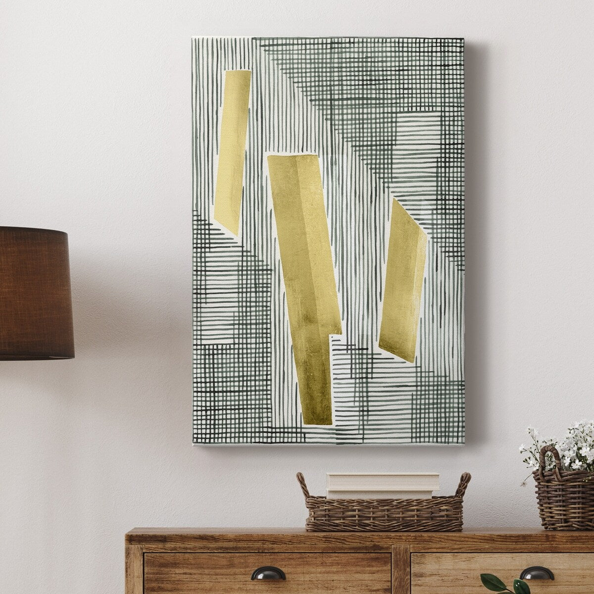 Shadow Screen II Premium Gallery Wrapped Canvas - Ready to Hang