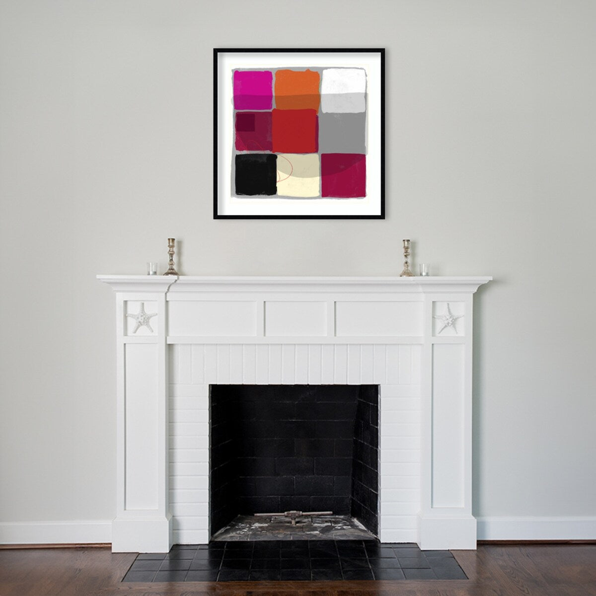 Shadow by Jenny Frean Wood Framed Wall Art Print