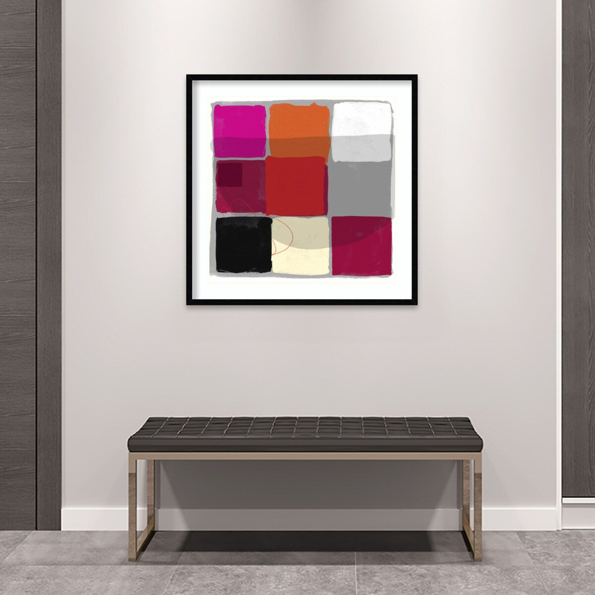 Shadow by Jenny Frean Wood Framed Wall Art Print