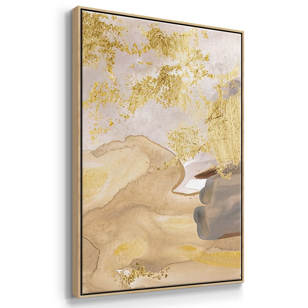 Shadows of Dawn III - Multi Piece Framed Canvas