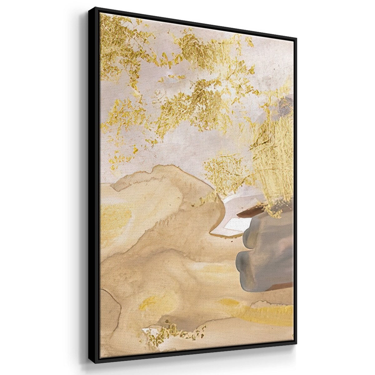 Shadows of Dawn III - Multi Piece Framed Canvas