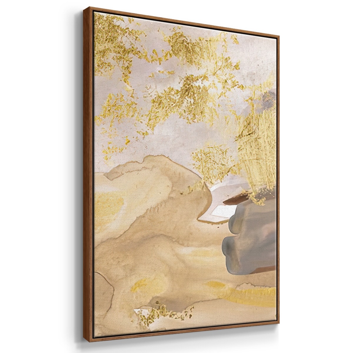 Shadows of Dawn III - Multi Piece Framed Canvas