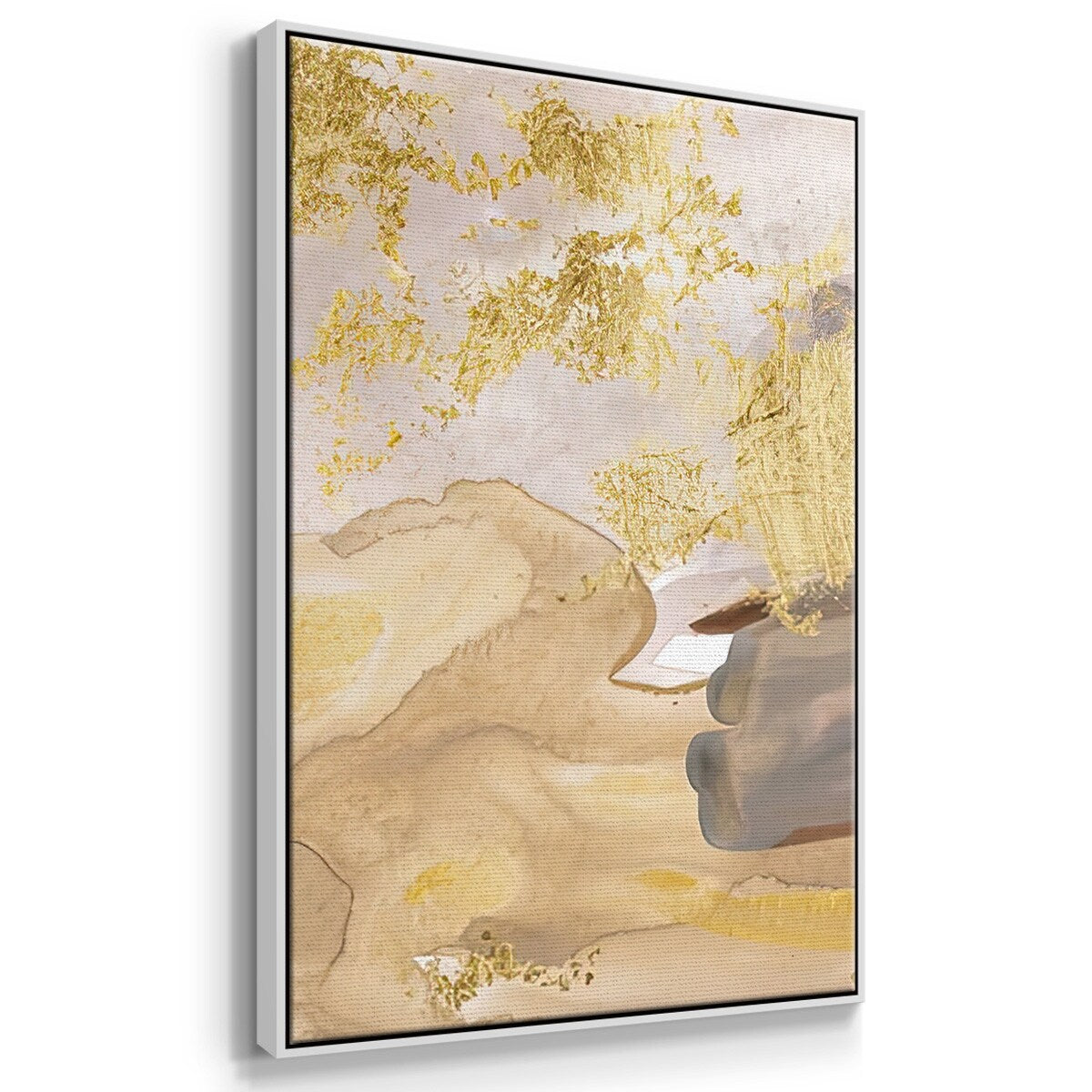 Shadows of Dawn III - Multi Piece Framed Canvas
