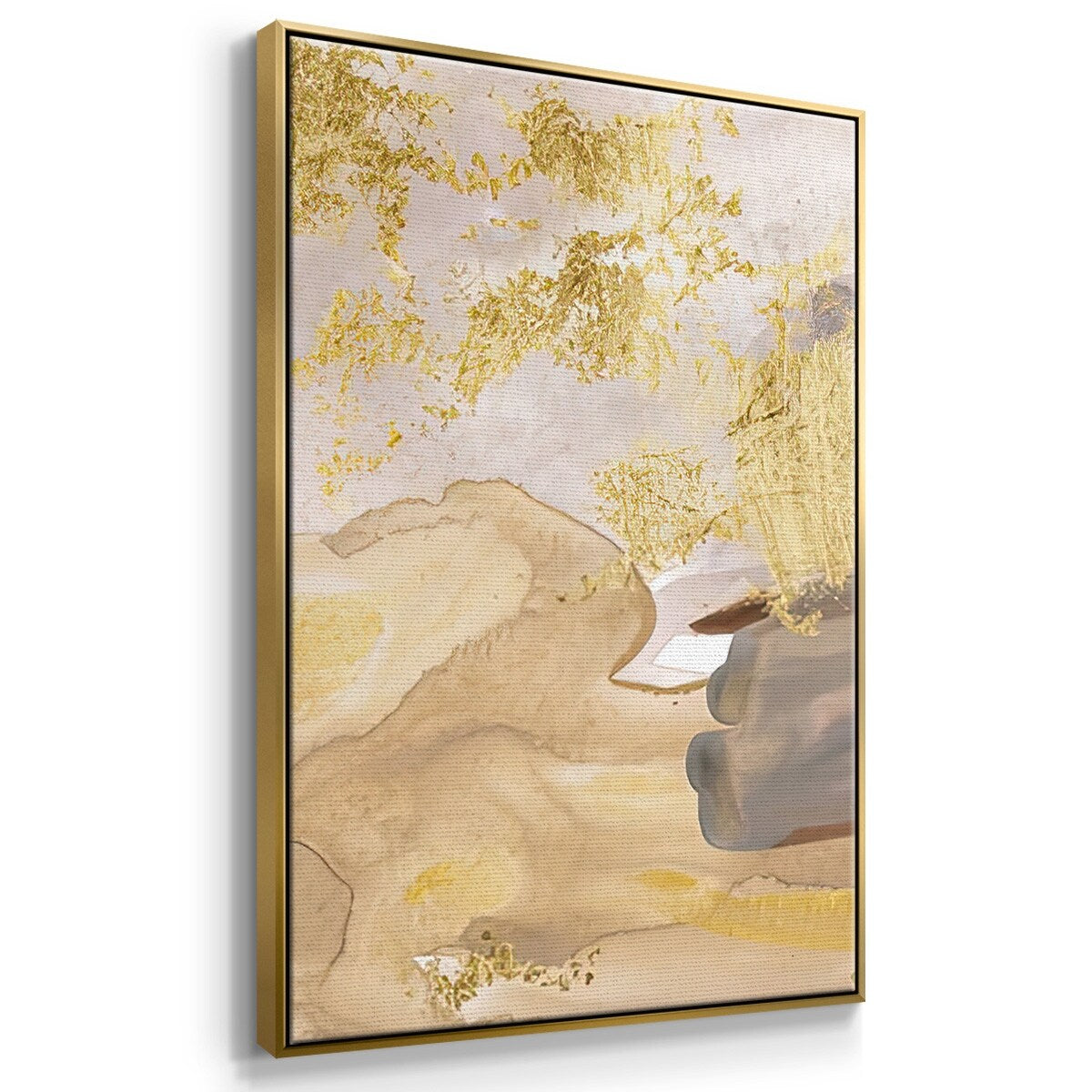 Shadows of Dawn III - Multi Piece Framed Canvas
