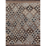 Shahbanu Rugs Afghan Reversible Kilim Vegetable Dyes Pure Wool Hand Woven Oriental Rug (2'10" x 3'9") - 2'10" x 3'9"
