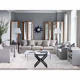 Shahbanu Rugs Blue-Gray, Hand Knotted Undyed Natural Wool Salt and Pepper Design, Thick and Plush, Oriental Rug (10'0" x 14'2")