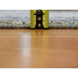 Shahbanu Rugs Broken Persian Erased Design with Pure Silk Hand-Knotted Oriental Rug (3'1" x 5'2") - 3'1" x 5'2" - 3'1" x 5'2"