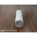 Shahbanu Rugs Dusty Yellow Oushak Design Supple Collection Soft and Vibrant Pile Hand Knotted Wool Oversized Rug (12'1" x 17'9")