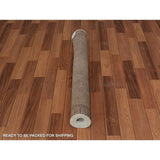Vintage & Worn Down Persian Shiraz Wide Runner Rug(4'x6'5") - 4'0" x 6'5"