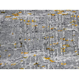 Shahbanu Rugs Fine jacquard Hand Loomed Modern Wool and Art Silk Oriental Rug (6'0" x 8'10") - 6'0" x 8'10"