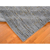 Shahbanu Rugs Fine jacquard Hand Loomed Modern Wool and Art Silk Oriental Rug (6'0" x 8'10") - 6'0" x 8'10"