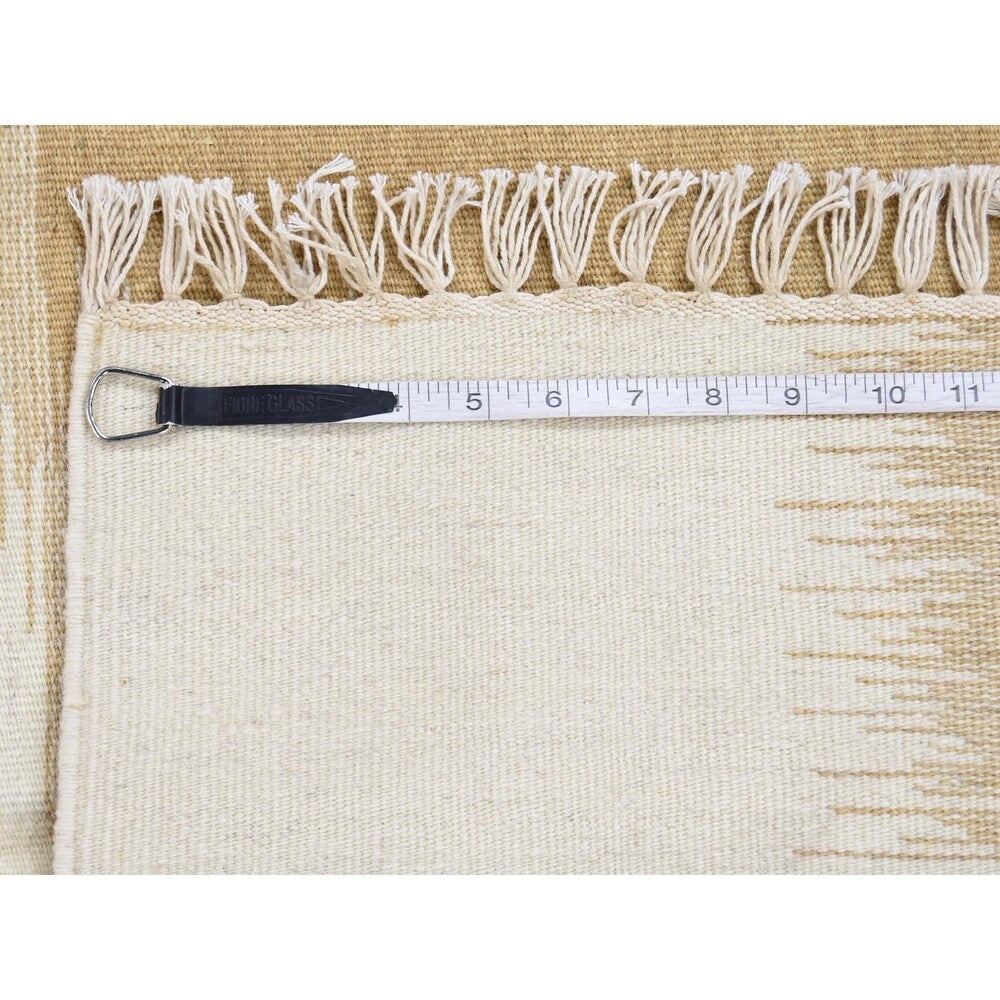 Shahbanu Rugs Flat Weave Durie Kilim 100 Percent Wool Hand Woven Oriental Rug (3'0" x 5'0") - 3'0" x 5'0"