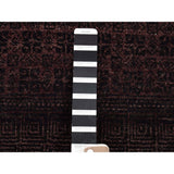 Shahbanu Rugs Grass Design Purple Wool and Silk Hand-Knotted Oriental Rug (3'0" x 5'0") - 3'0" x 5'0"