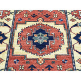 Shahbanu Rugs Hand Knotted Afghan Ersari Pure Wool Oriental Rug (3'5" x 5'0") - 3'5" x 5'0"