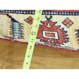Shahbanu Rugs Hand Knotted Afghan Ersari Pure Wool Oriental Rug (3'5" x 5'0") - 3'5" x 5'0"