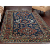 Shahbanu Rugs Hand-Knotted Antique Persian Karajeh Pure Wool Oriental Rug - 4'8" x 6'1"