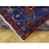 Shahbanu Rugs Hand Knotted Persian Nahavand Full Pile Wide Runner Rug (4'8" x 9'10") - 4'8" x 9'10"