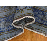 Shahbanu Rugs Hand-Knotted Vintage Kerman Pure Wool Low Sheared Oriental Rug (8'6" x 11'10") - 8'6" x 11'10"