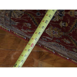 Shahbanu Rugs Hand Knotted Wool and Silk Hereke Design 300 Kpsi Runner Rug (2'10" x 12'6") - 2'10" x 12'6"