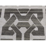 Shahbanu Rugs Hand Woven Flat Weave Pure Wool Reversible Round Kilim Oriental Rug (8'0" x 8'0") - 8'0" x 8'0"