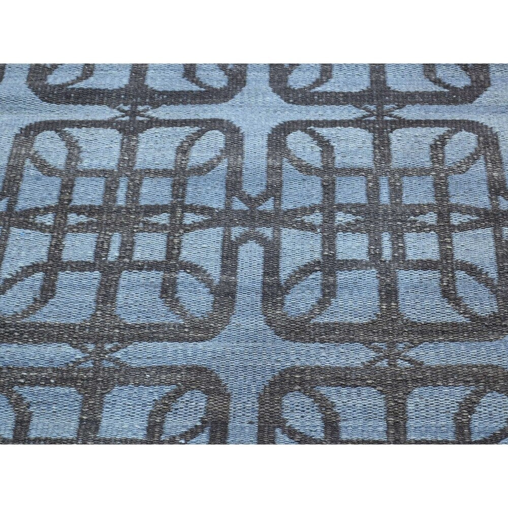 Shahbanu Rugs Hand Woven Reversible Kilim Flat Weave Pure Wool Runner Rug (2'5" x 7'10") - 2'5" x 7'10"