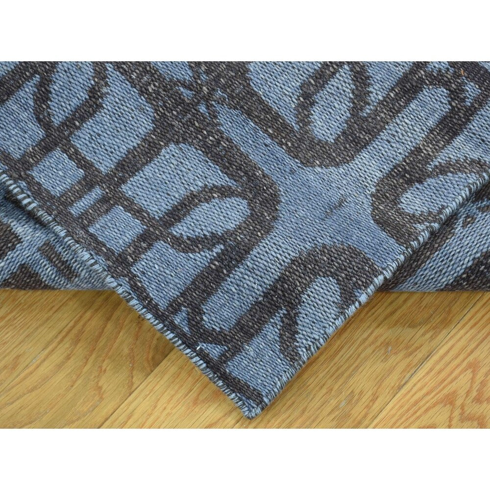 Shahbanu Rugs Hand Woven Reversible Kilim Flat Weave Pure Wool Runner Rug (2'5" x 7'10") - 2'5" x 7'10"
