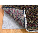 Shahbanu Rugs Herati Fish Design 175 KPSI Hand-Knotted Wool And Silk Oriental Rug (3'2" x 5'2") - 3'2" x 5'2"