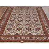 Super Kazak Pure Wool Tribal Design Handmade Rug(6'2"x8'10") - 6'2" x 8'10"