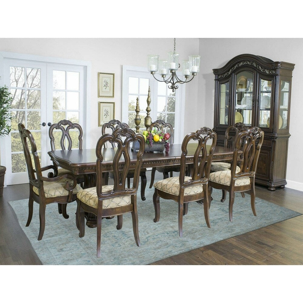 Shahbanu Rugs Ivory Vintage White Wash Tabriz Worn Wool Hand-Knotted Oriental Rug (9'6" x 13'0") - 9'6" x 13'0"