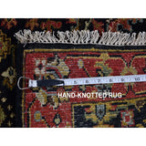 Shahbanu Rugs Karajeh Design Runner Pure Wool Hand Knotted Oriental Rug (2'7" x 5'10") - 2'7" x 5'10"