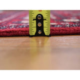 Shahbanu Rugs Mori Bokara Elephant Feet Design Hand-Knotted Pure Wool Oriental Rug (4'7" x 7'2") - 4'7" x 7'2"